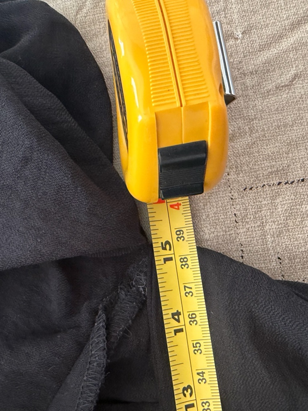 HALARA Black Puff-Sleeve Square-Neck Open Tie Back Mini Dress - Picture 10 of 10